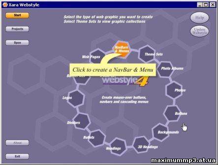 Click to enlarge Xara WebStyle 4 (2012/ENG/PC/Win All)