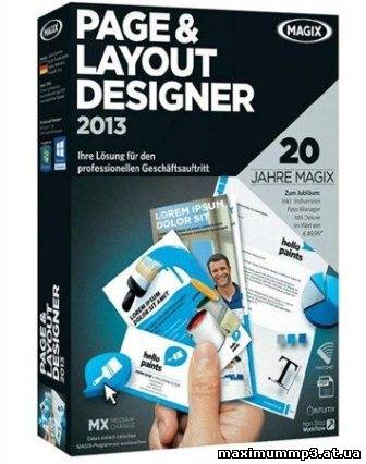 Click to enlarge MAGIX Page & Layout Designer v.8.1.4.25311 Final (2013/Eng)