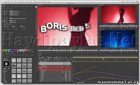 Click to enlarge Boris RED v.5.1.0.545 (2013/Eng)